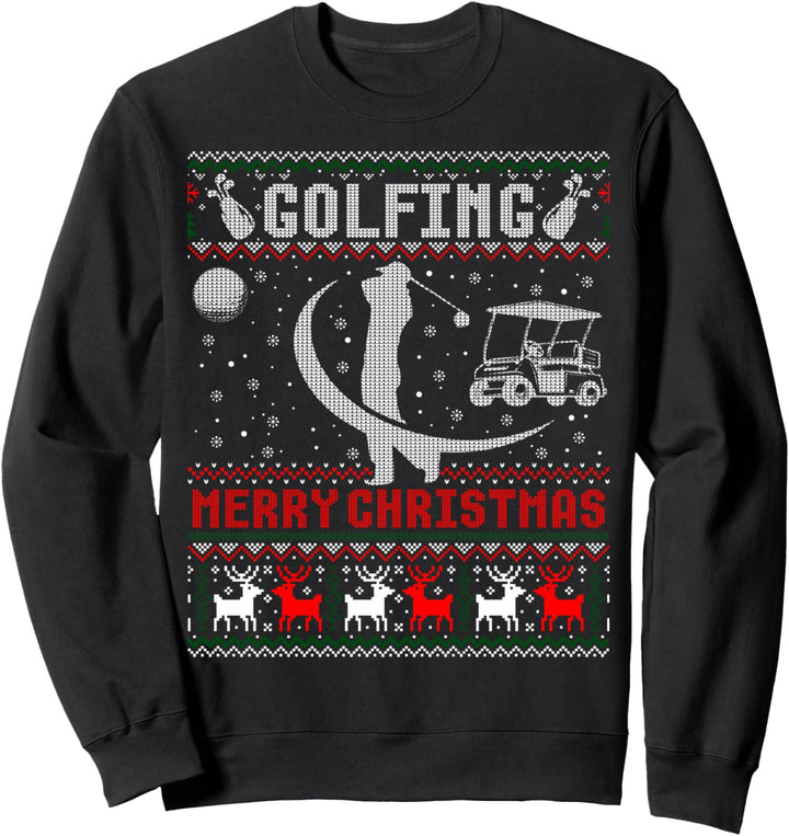 Golf-Shirts, Weihnachtspullover mit Weihnachtsmotiv Sweatshirt