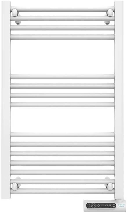 Cecotec Elektrischer Badheizkörper Ready Warm 9100 Smart Towel White. 500 W, LED-Anzeige, Touch Cont