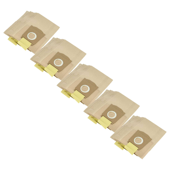 vhbw 50x Staubbeutel kompatibel mit Bosch Maxima 45 | 44, 43, 42, 41, 40, 2, 49, 48, 47, 46 Staubsau