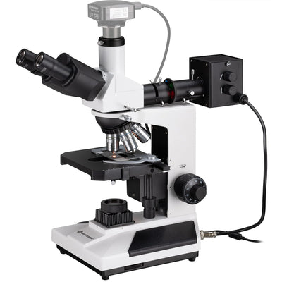 Bresser professionelles trinokulares Auflicht und Durchlicht Mikroskop Science ADL-601P 40-600x Verg