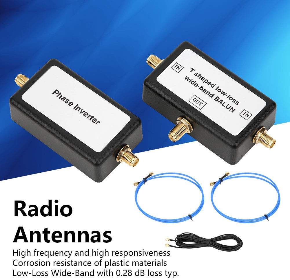 Walfront Magnetantenne, 10 kHz 30 MHz Antennen Magnetschleife HF-UKW-Signal 3, 2 dB Verlustarme Ante