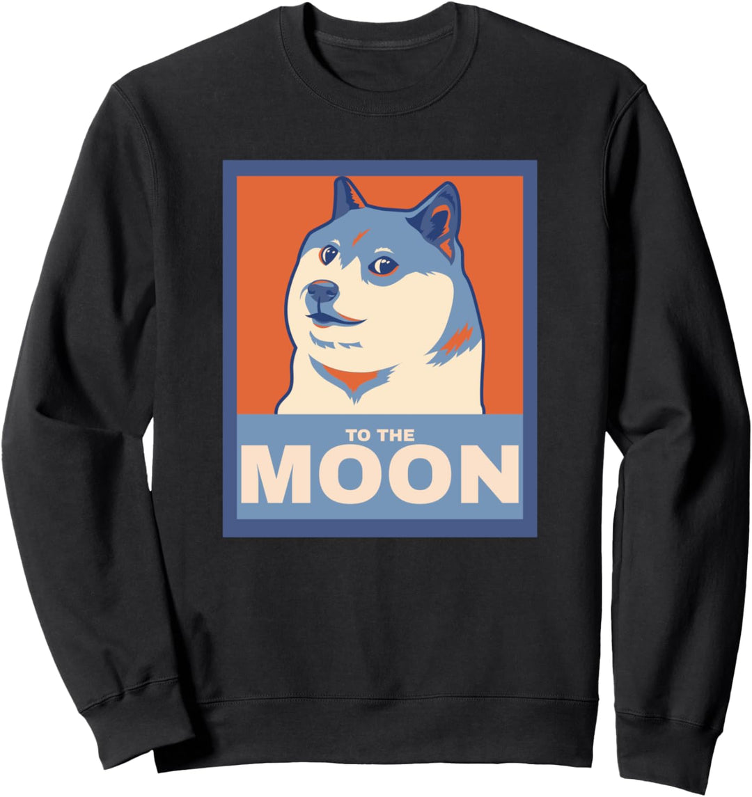 To the Moon Shiba Inu - Kryptowährung Sweatshirt
