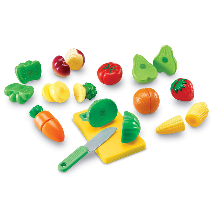 Learning Resources Schneidbares Spielobst und Spielgemüse