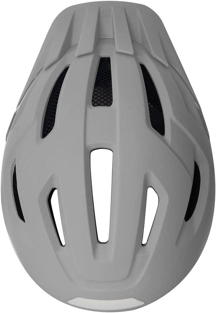Bollé - Stance Cross, Bike Helmet, Urban Bike Helmet, Mountainbike Helmet, Visor Helmet Grey M, Grey