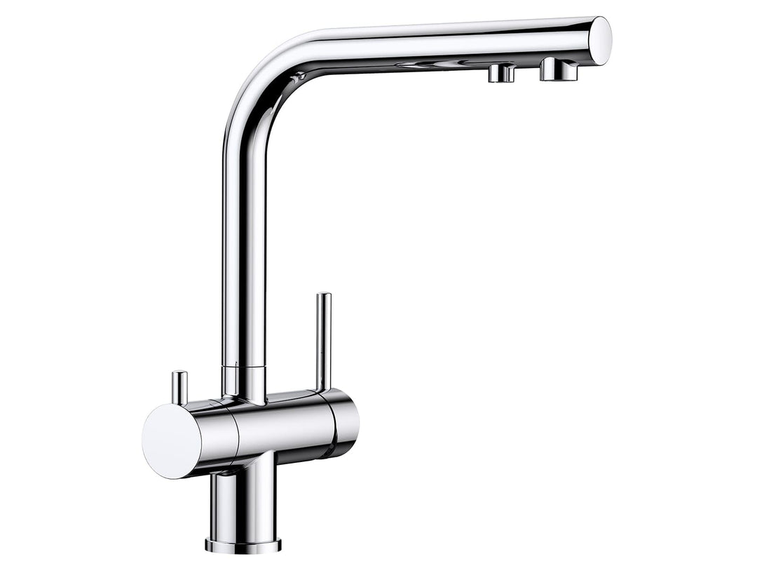 BLANCO FONTAS II Filter chrom | Hochdruck | Rückflussverhinderer | Keramik Kartusche | Gesicherte Wa
