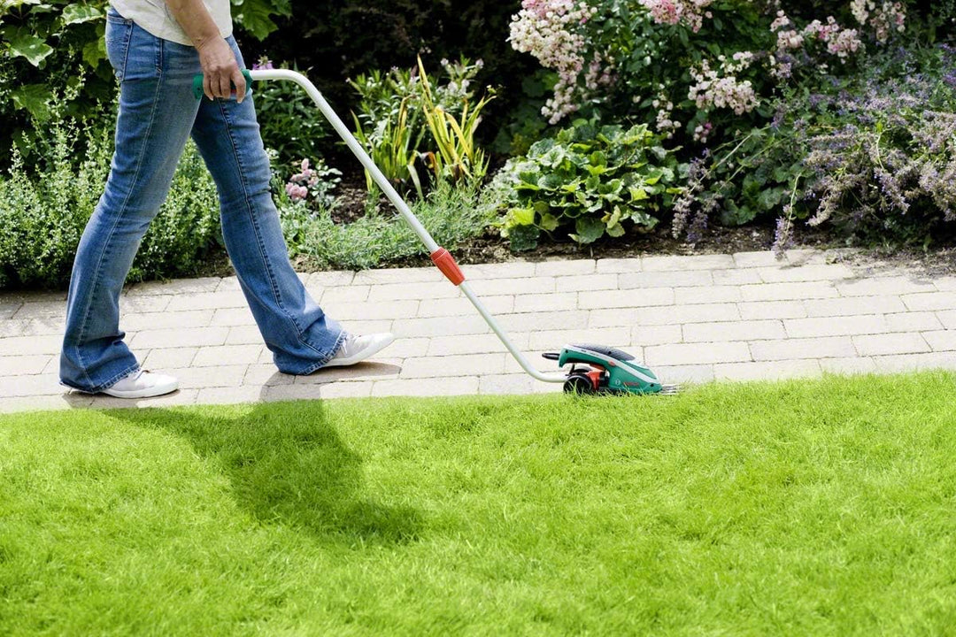 Bosch Home and Garden 2609002041 Teleskopgriff mit Rädern 80–115 cm (Isio)