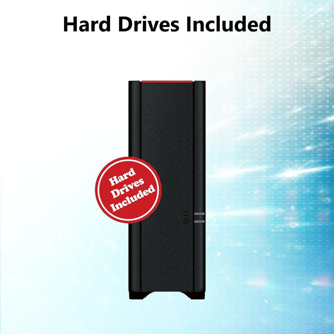Buffalo LinkStation 410 2 TB High Performance NAS Persönlichen Cloud Storage und Media Server schwar