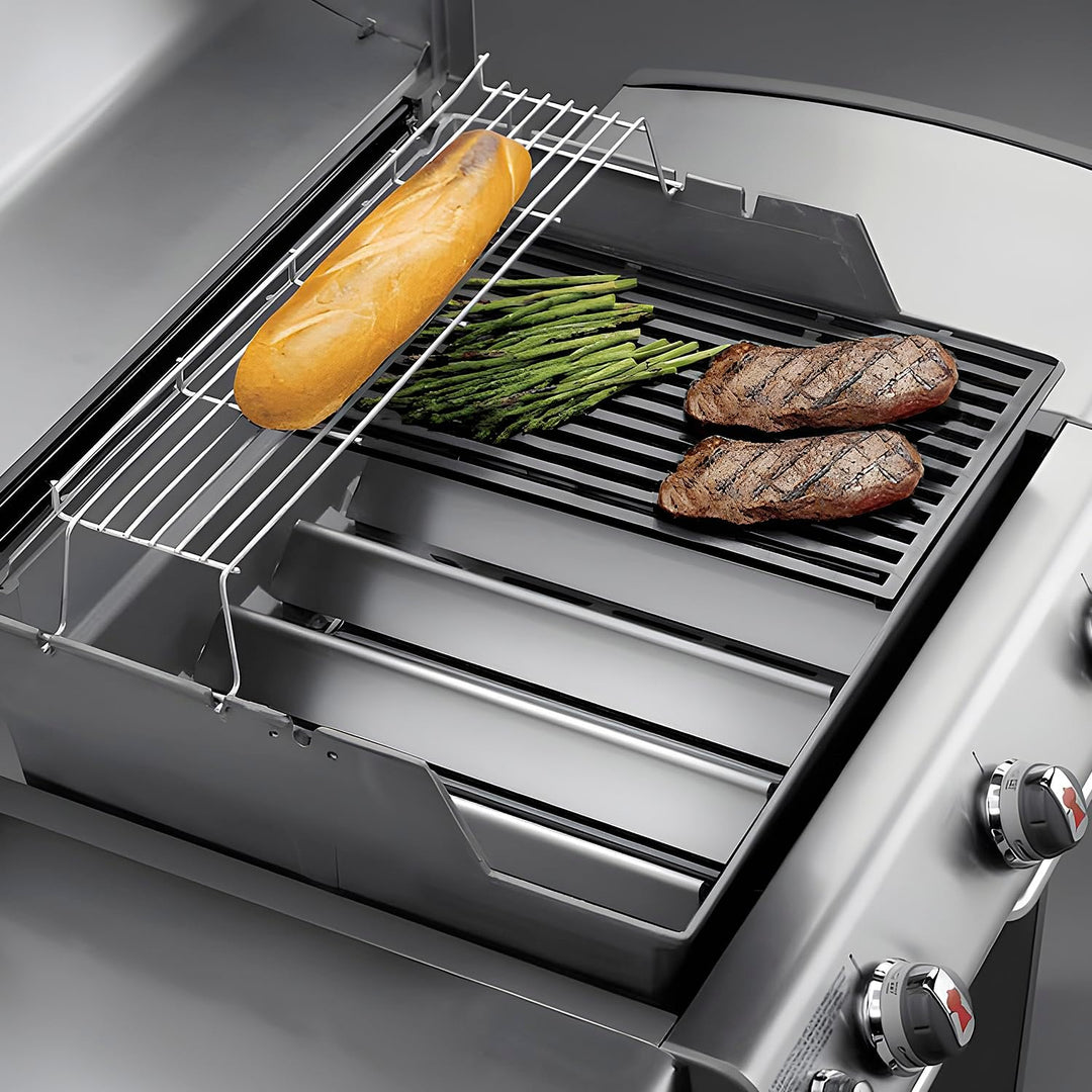 7636 Edelstahl Flavorizer Bars für Weber Spirit I & II E/S-310 320 330 Series, 38,8cm Brennerabdecku