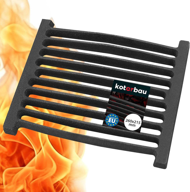 KOTARBAU Kaminrost 26 x 21,5 cm Kaminofen Tafelrost Rost Ascherost Ofengitter Kamin Ersatzteile Zube