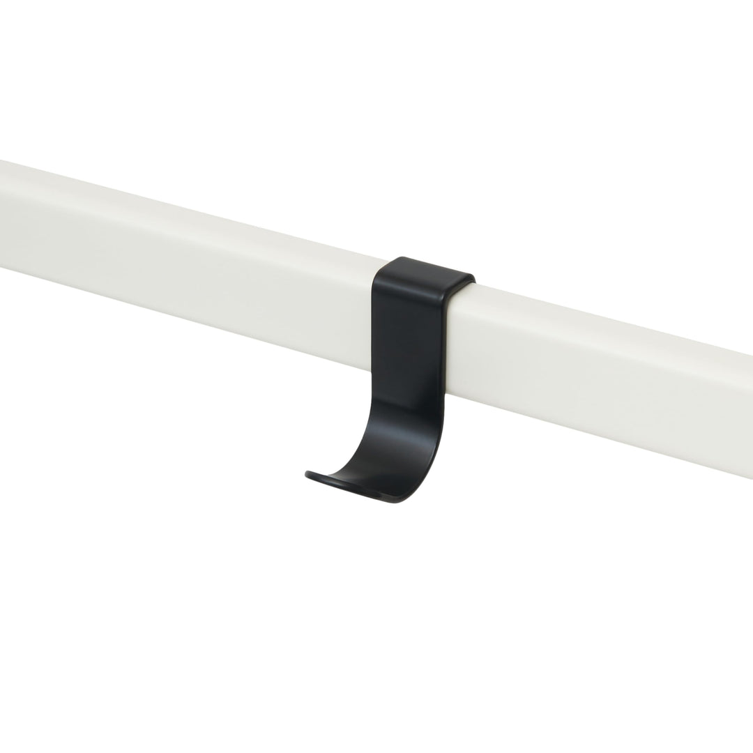 Pedestal Hook Mount | Praktische Halterung für Kabel, Kopfhörer, Kleine Lautsprecher hinten TV-Möbel