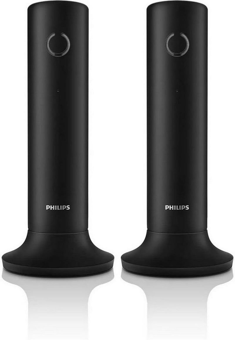 Philips 4000 Series Wireless landline Telephone M4502B/34 Black 1.6" Design