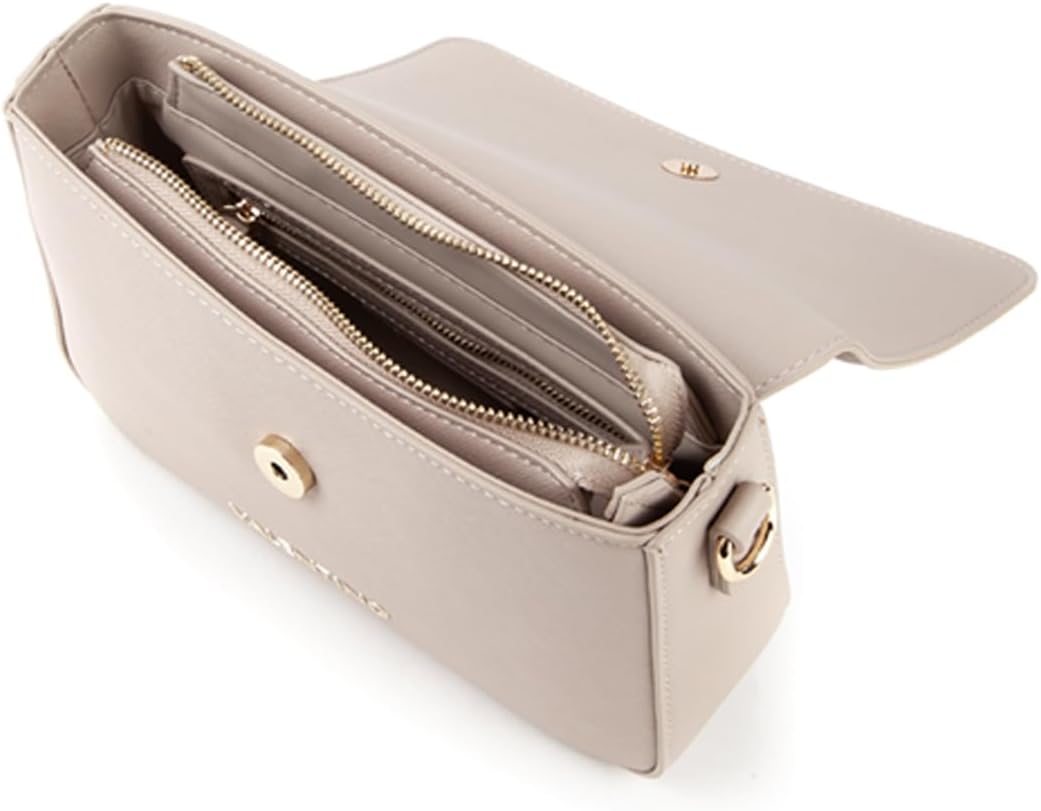 Valentino Damen Zero Re Umhängetasche, Beige