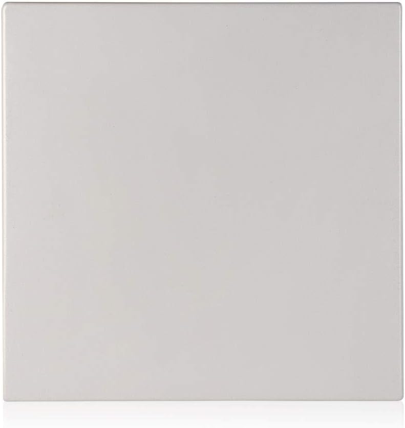 Kartell Hocker Eur, thermoplastisches Technopolymer, 36 cm x 36 cm 45 cm Grau, Grau