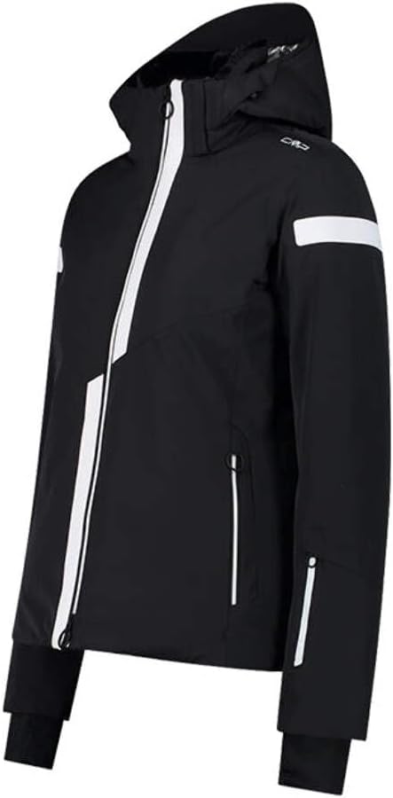CMP Damen Zip Hoodie Jacke Isolationsjacke 38 Schwarz, 38 Schwarz