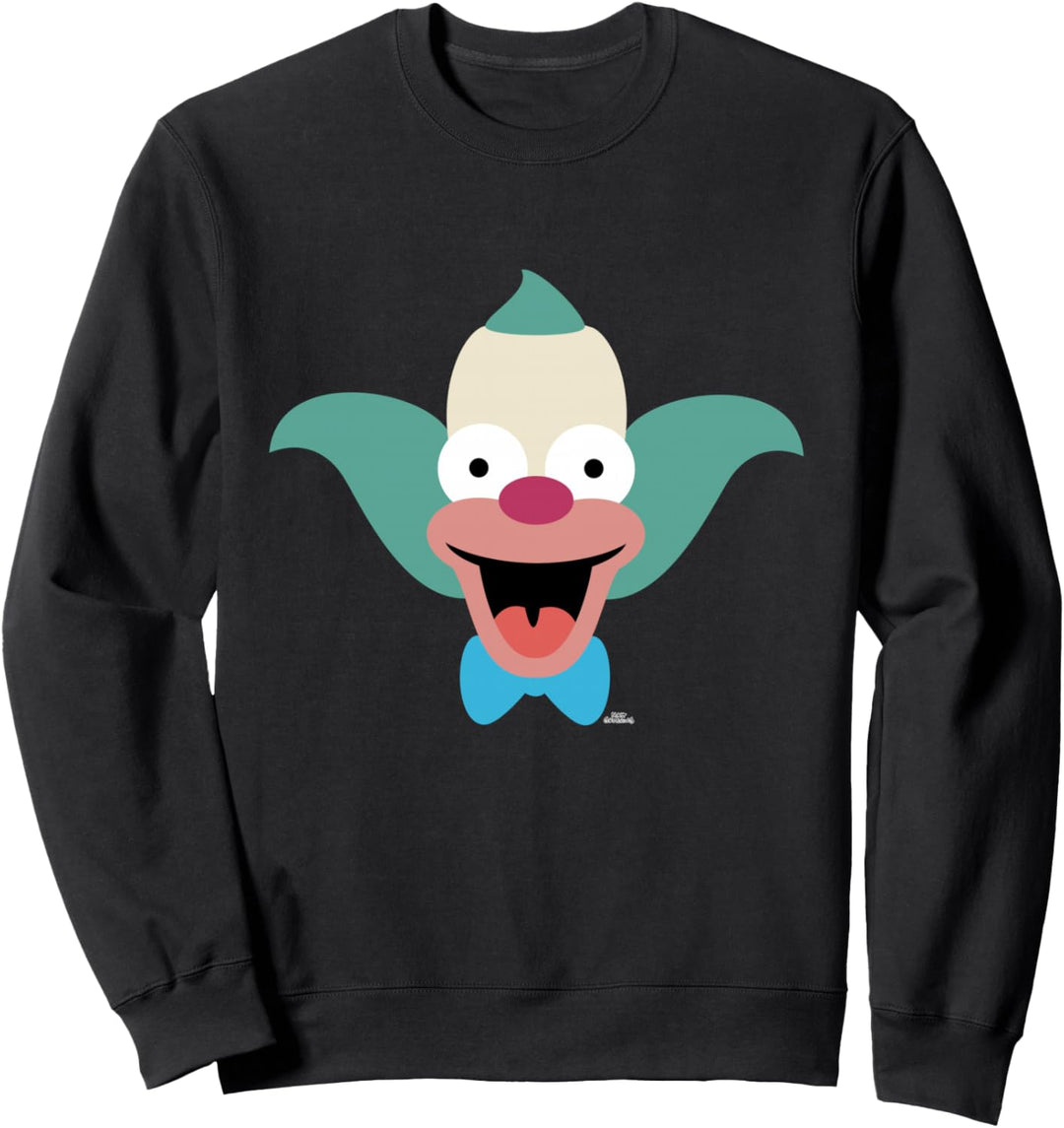 The Simpsons Krusty the Clown Face Sweatshirt