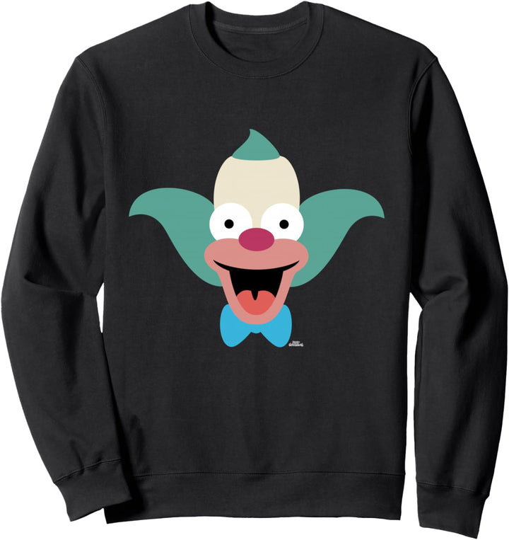 The Simpsons Krusty the Clown Face Sweatshirt