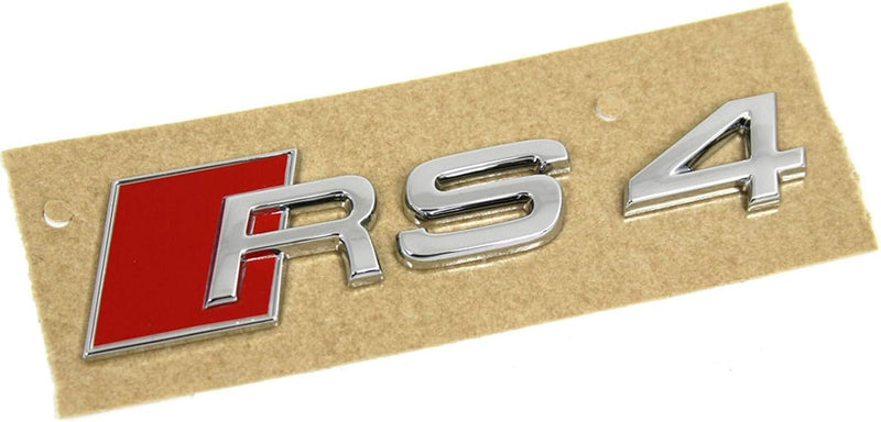 Audi 8E0853601 Schriftzug RS4 Exterieur Tuning Emblem Zeichen Logo