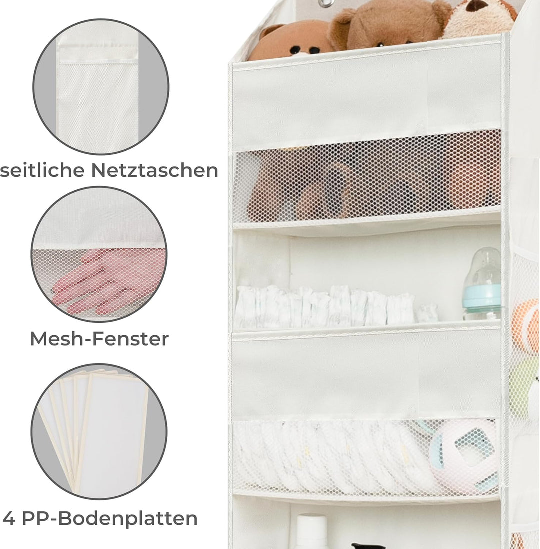 GRANNY SAYS Hängeorganizer Tür mit 4 Taschen, Packung mit 2 hinter der Tür hängenden Speicherorganis