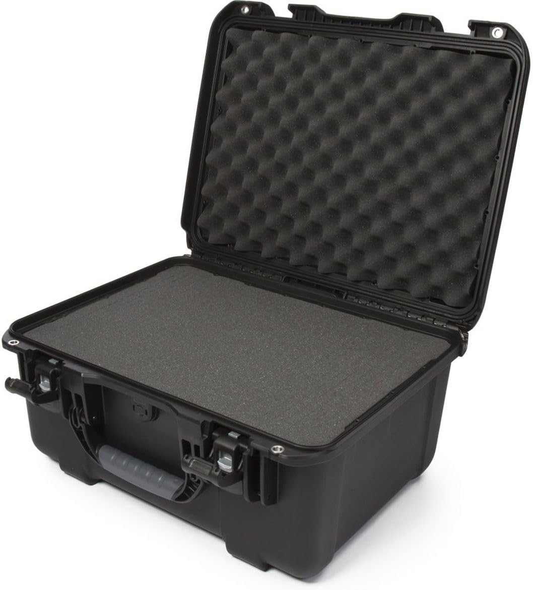 Nanuk 933 Wasserdichter Hartschalenkoffer Mit Plüschschaumeinlage - Schwarz Schwarz Würfelschaum, Sc