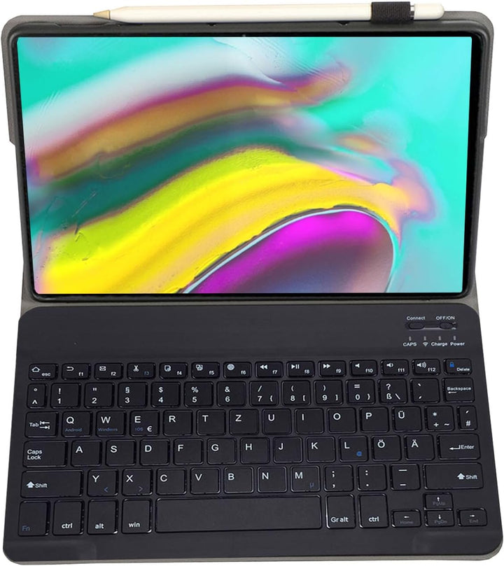 Tastatur Hülle für Samsung Galaxy Tab S5e 10,5" Hülle mit Tastatur Magnetische Abnehmbare Deutsches