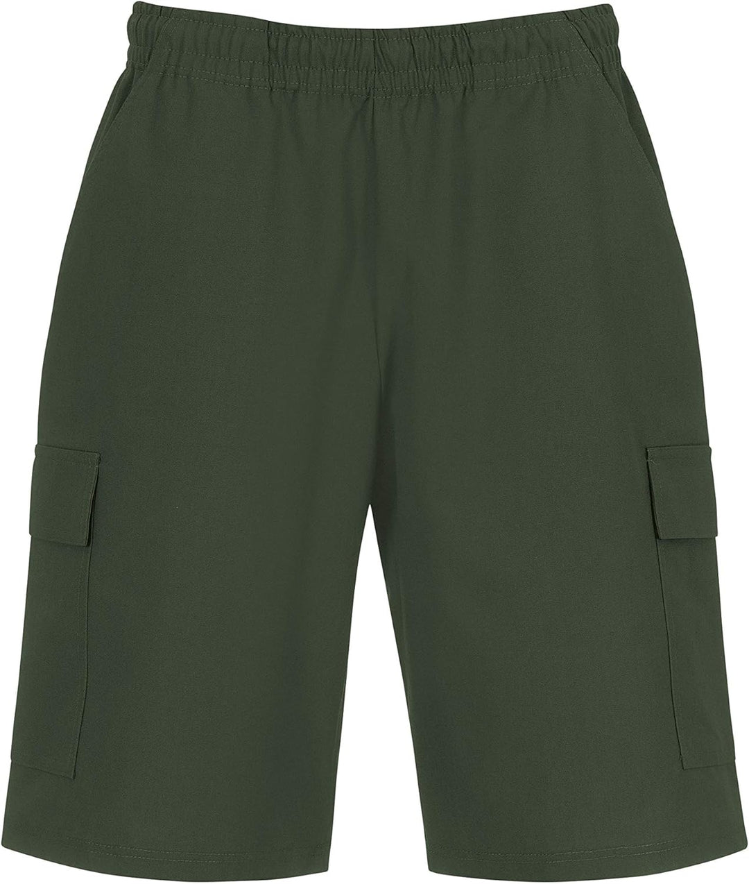 Trigema Damen Cargo Bermuda, Grün (Khaki 155), 52 (Herstellergrösse: XXL)