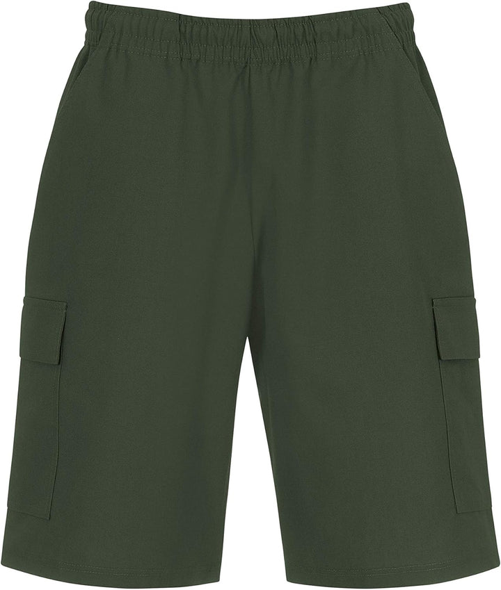 Trigema Damen Cargo Bermuda, Grün (Khaki 155), 52 (Herstellergrösse: XXL)