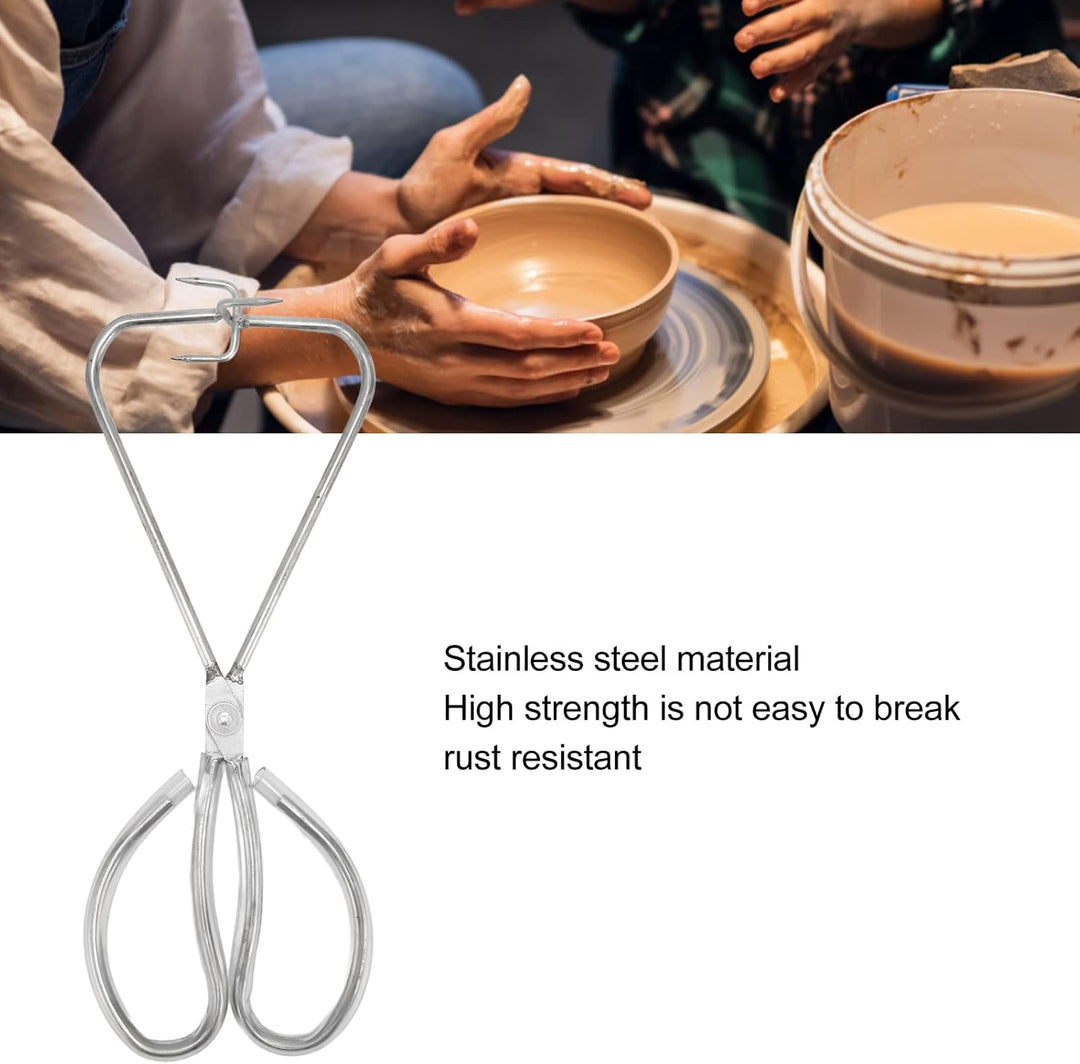 Tonskulptur Tauchzange, Bildhauerei Töpferei Glasur Werkzeug Edelstahl Brennofen Möbel Ton Bildhauer