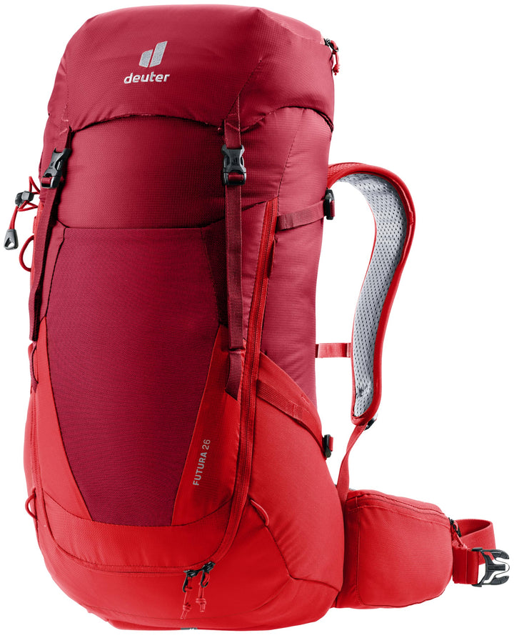 deuter Herren Futura 26 Wanderrucksack 26 L (61 x 30 x 20 cm) Masala-cherry, 26 L (61 x 30 x 20 cm)