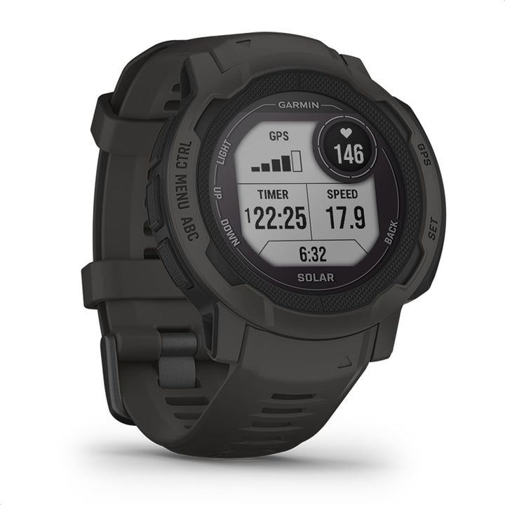 Garmin Instinct 2 Solar – GPS-Smartwatch mit unendlicher Akkulaufzeit im Smartwatch-Modus, über 40 S