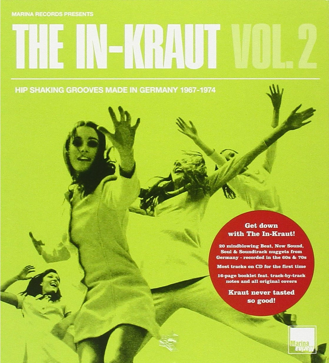 The In-Kraut 2 - Hip Shaking Grooves Made In Germany 1967-1974, Audio-CD
