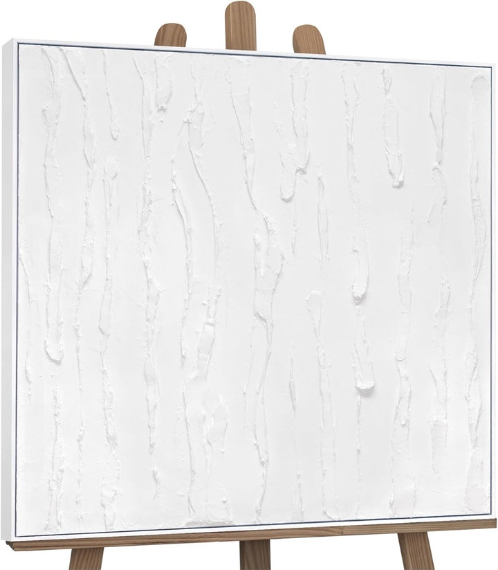YS-Art Abstrakt Acryl Gemälde auf Leinwand Life 3 handgemalt Wandbilder Wohnzimmer modern Wohndekor