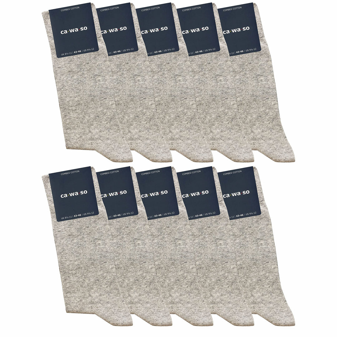 Socken für Damen &amp; Herren im 10er-Set | Ohne drückende Naht | Bequemes &amp; weiches Material (80% Baumw