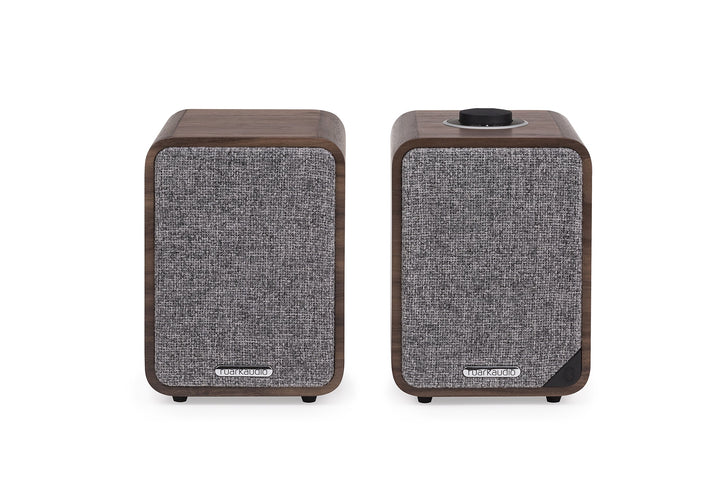 RUARK AUDIO RUARK AUDIO MR1MK2-WALNUT MR1 Mk2 Aktive Bluetooth-Lautsprecher mit edlem Walnussfurnier