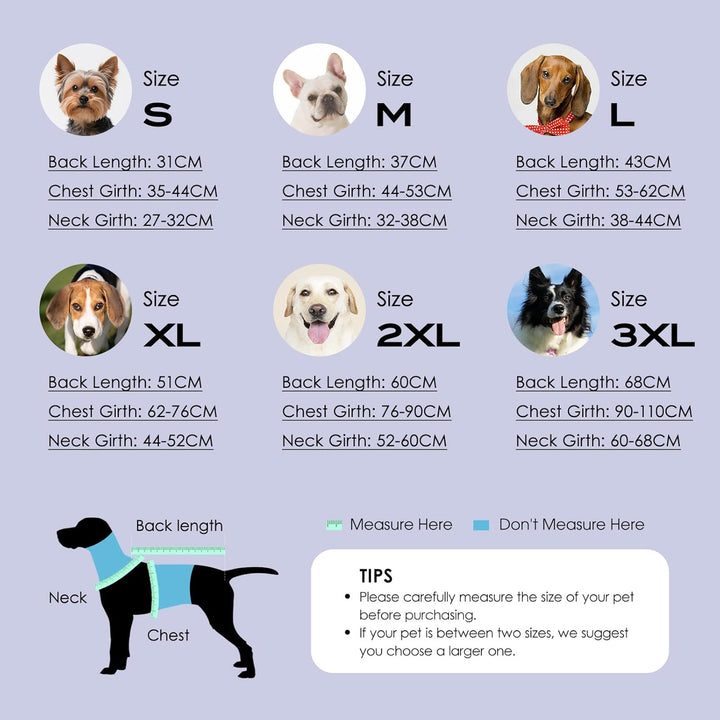 ASENKU Hundemantel Winter für Kleine, Mittel & Grosse Hunde, Hundemantel mit Geschirr Wasserdicht Wi