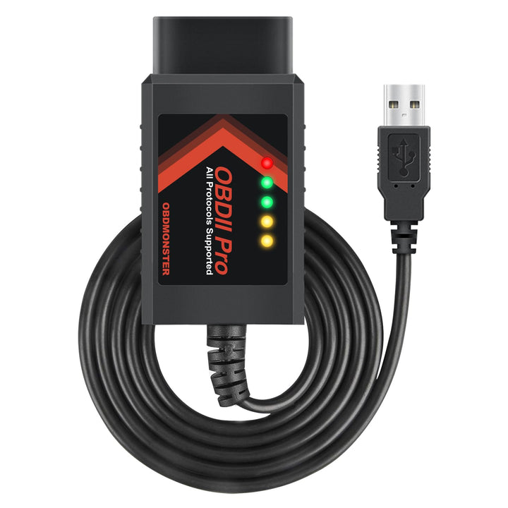 FORScan ELMconfig OBD2 Scanner Diagnosegerät Auto für Windows, Auto diagnose Codierungs Tool mit aut
