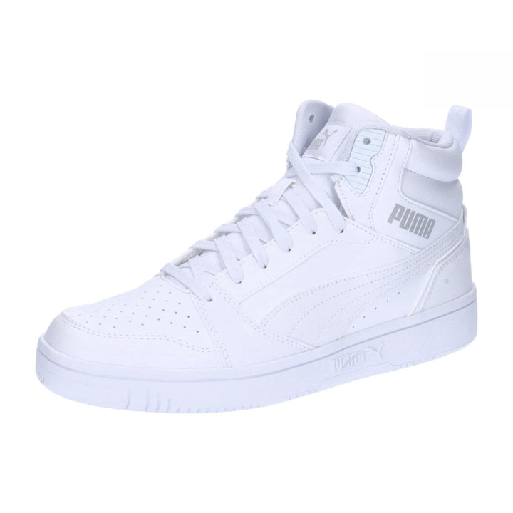 Puma Unisex Rebound V6Sneaker 48 EU Puma White Puma White Cool Light Gray, 48 EU Puma White Puma Whi