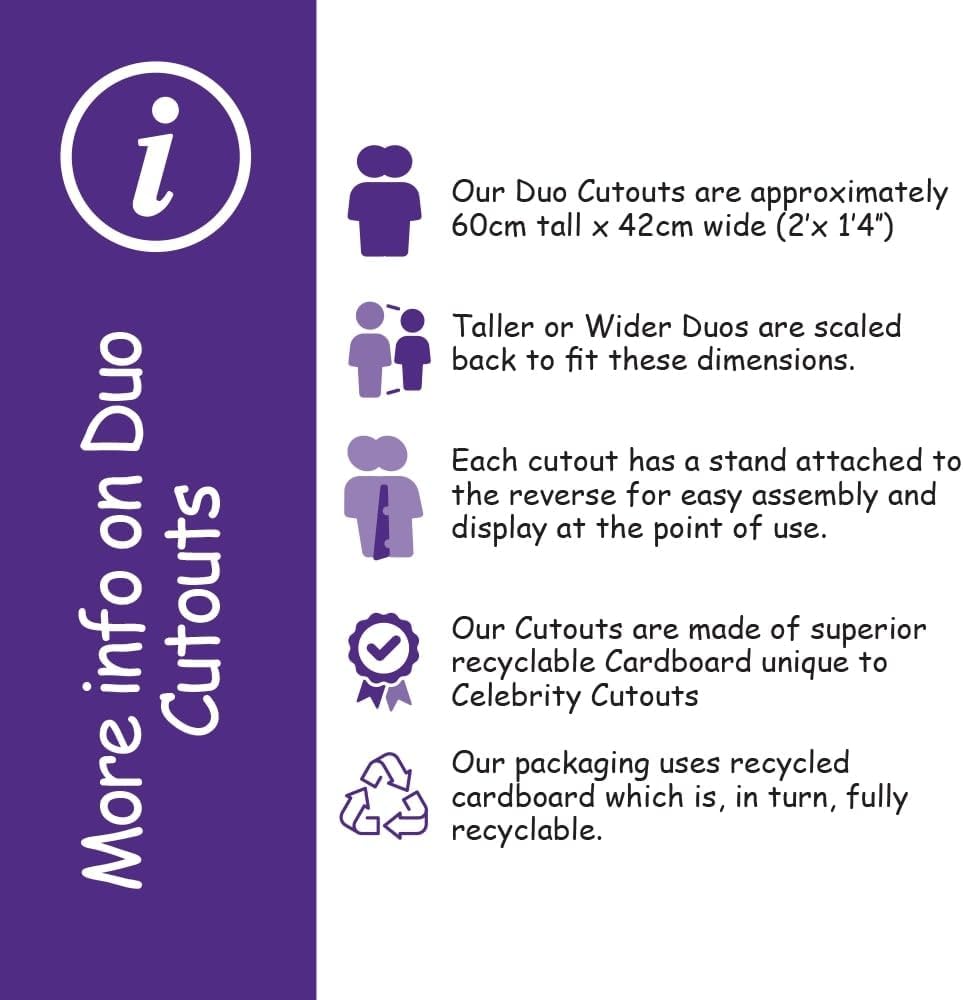 Michael Sheen and David Tennant (Duo) Mini-Prominente Ausschnitt