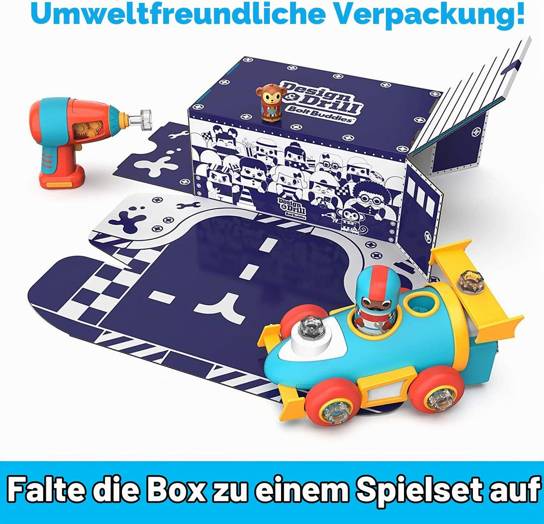 Learning Resources Design u. Drill Schrauberkumpel – Rennwagen, Rennwagen