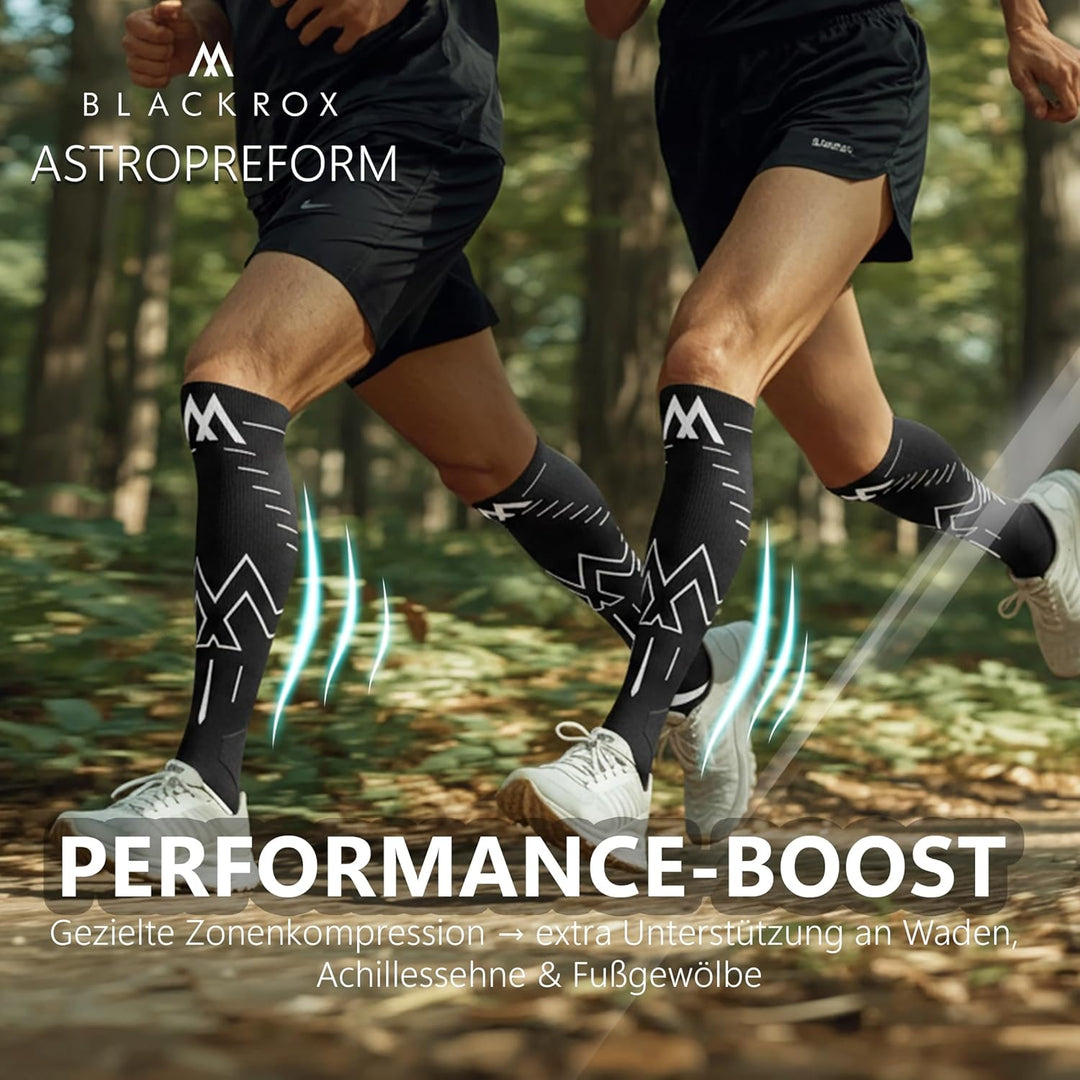 BLACKROX Kompressionssocken Astropreform WINGROX Premiun Kompressionssocken Sportkompressionssocken