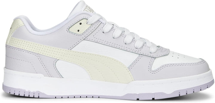 Puma Unisex Rbd Game Low Sneaker 37 EU Puma White Vapor Gray Spring Lavender Puma Gold, 37 EU Puma W