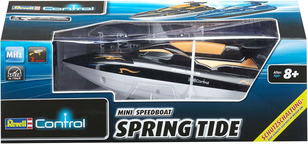 Revell Control RC Boot - ferngesteuert mit 40 MHz Fernsteuerung, kentersicher mit stabilem Rumpf, du