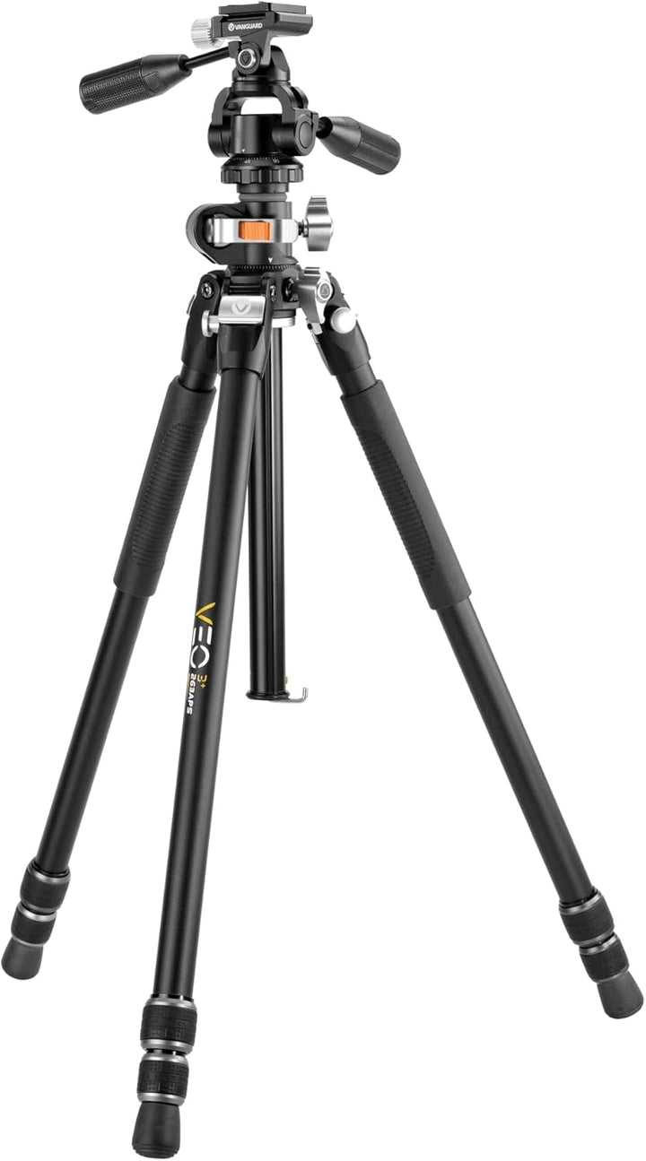 Vanguard Veo 3+ 263APS - Stativ mit 3-Wege-Stativkopf Aluminium 26mm 3 Wege, Aluminium 26mm 3 Wege
