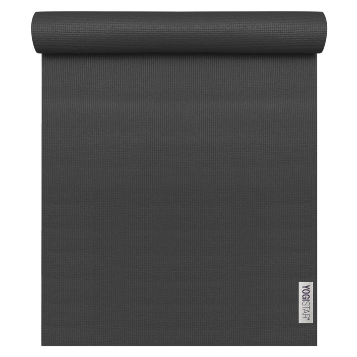 Yogistar Yogamatte Basic - rutschfest - 23 Farben Zen Black