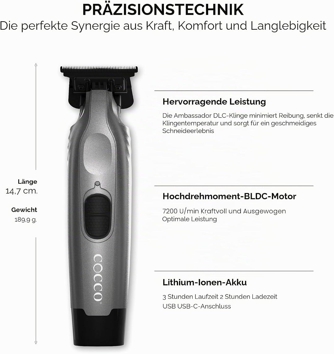 Cocco Veloce Pro Trimmer Grey - Trimmer