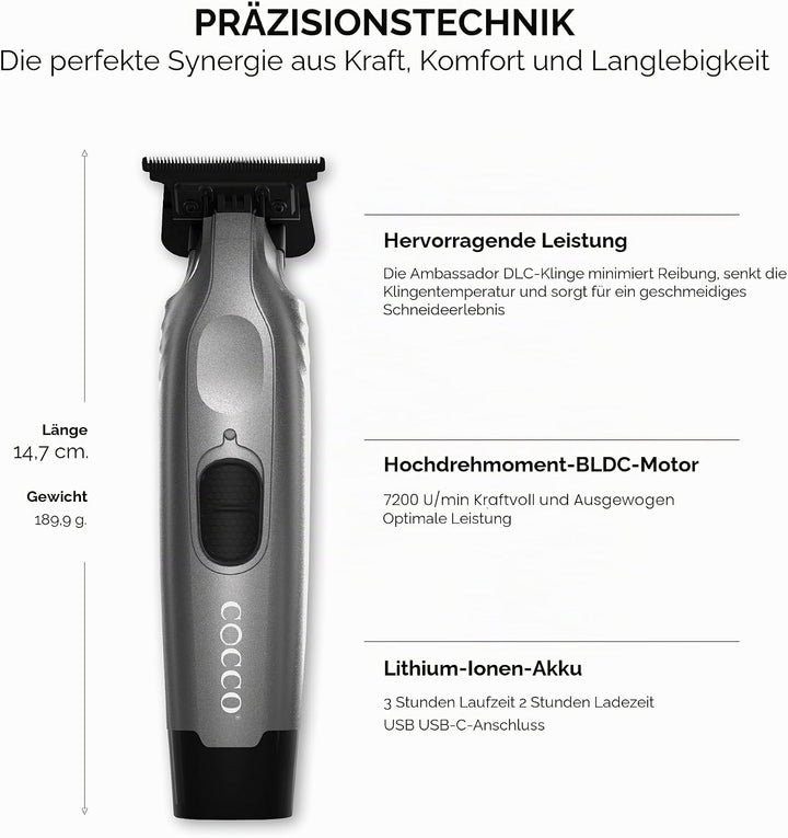 Cocco Veloce Pro Trimmer Grey - Trimmer
