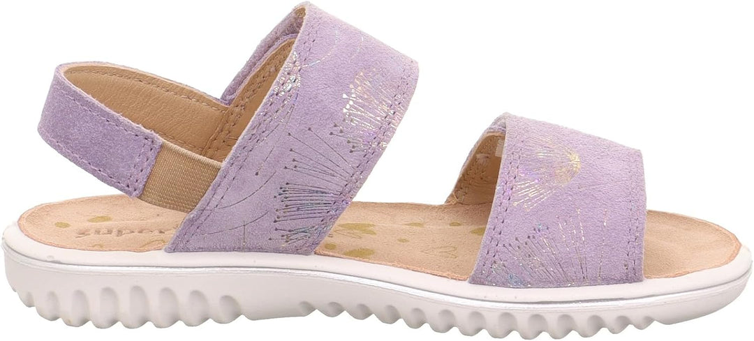 Superfit Mädchen Sparkle Sandale, Lila 8500