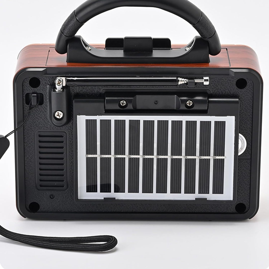PORFOYO AM/FM/SW Retro Radio mit Bluetooth, Küchenradio Nostalgie Radio Klein, Kofferradio Transisto