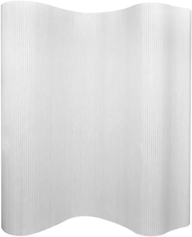 Tidyard Bambus Raumteiler Trennwand Paravent Bambus-Sichtschutz Wand 250 × 165 cm,Stellwand Raumtren