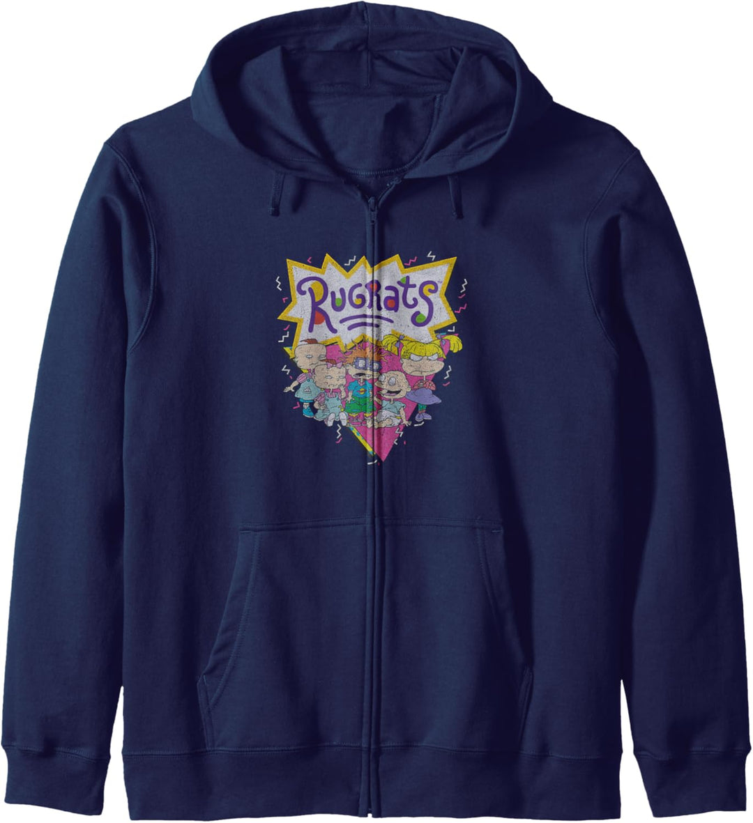 Rugrats Retro Group Logo Kapuzenjacke