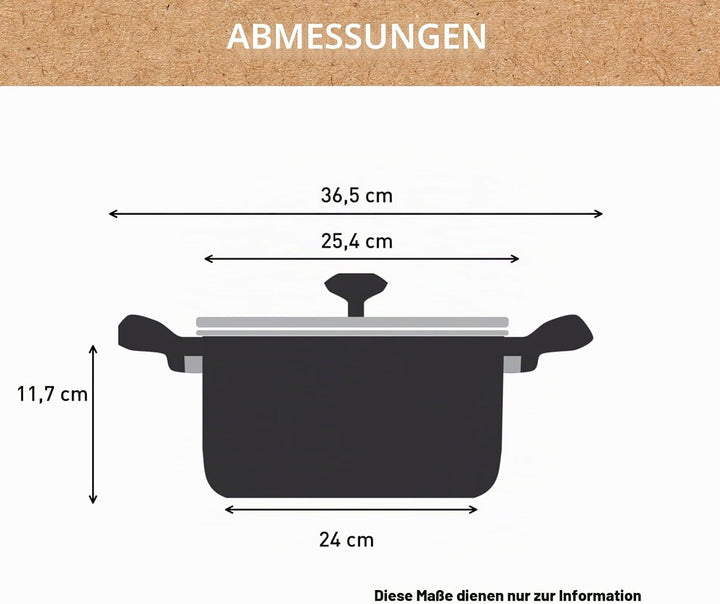Tefal Ceramic Renew Keramik Beschichtung Kochtopf - 24 cm